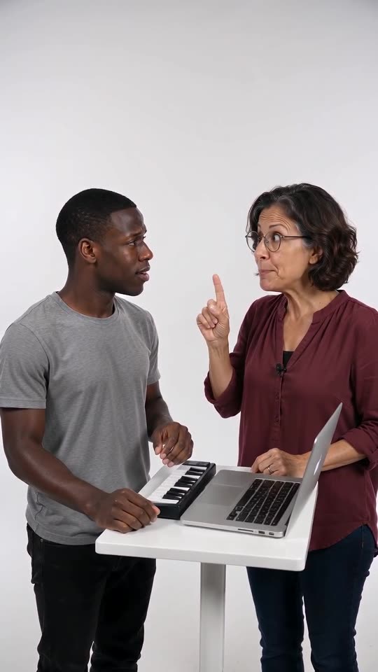Alors on Danse Keyboard Skit Maker: example frame